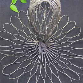 Woven Interlocking Wire Mesh Bag Stainless Steel 1.2mm Rope Diameter