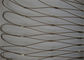 Knotted Stainless Steel Aviary Mesh High Safety Good Fire Prevention Properties