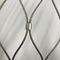 Rustless Banister Safety Net Stainless Steel Knotted Mesh Type Fatigue Resistance