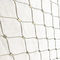 Stainless Steel Wire Rope Mesh For Cable Mesh Zoo Fence / Plant Climbing Forest Net