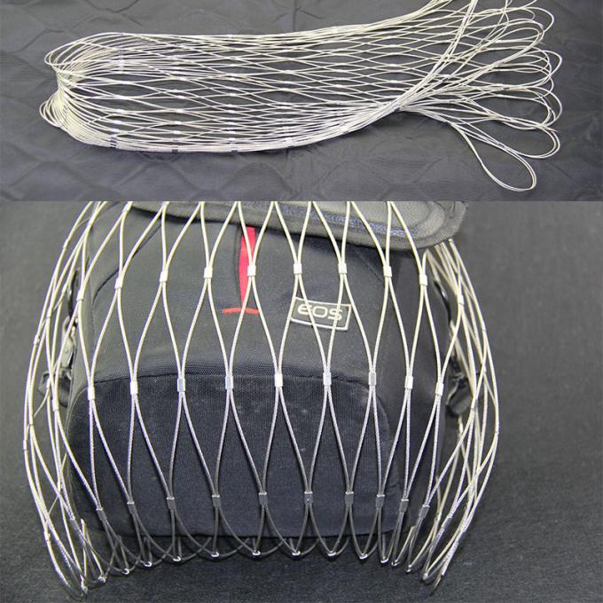 Flexible 304/316 Stainless Steel Welded Wire Mesh Antitheft Bag
