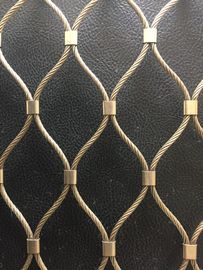 Golden Stainless Steel 304/316 Wire Mesh Screen Perfect Anti - Rust Property
