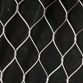 7x7  7x19 Woven Metal Mesh Fabric Plain / Twill Weave Stainless Steel