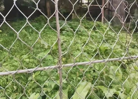 kupować 2.5mm Aviary Mesh Kabel Wire 50cm*50cm Włókna ze stali nierdzewnej online manufacture