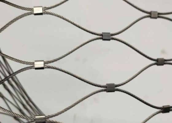 Mua 2.5mm Stainless Cable Mesh Đen Oxidized Zoo Aviary Mesh online manufacture
