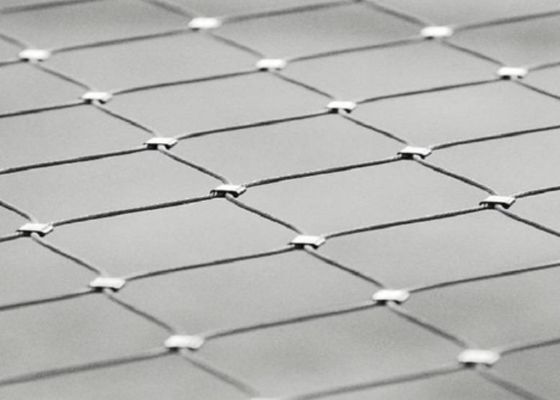 Mua 316 Dải cáp thép không gỉ linh hoạt 30 * 30mm Zoo Enclosure Mesh online manufacture