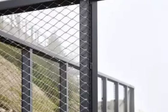 comprar Redes de metal fino resistentes a las condiciones meteorológicas Redes de acero galvanizado flexible online manufacture