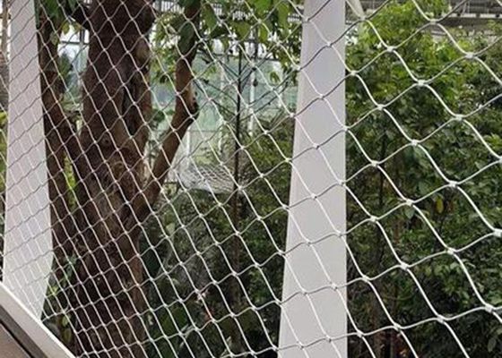 購入 動物園ロープネット ステンレス鋼ロープ網 7*7 フェルルケーブル網 online manufacture