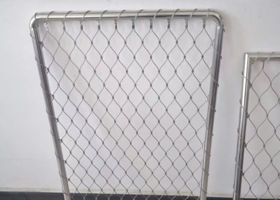 comprar Rede de segurança flexível de malha de aço inoxidável para zoológico, rede de proteção para aviário online manufacture