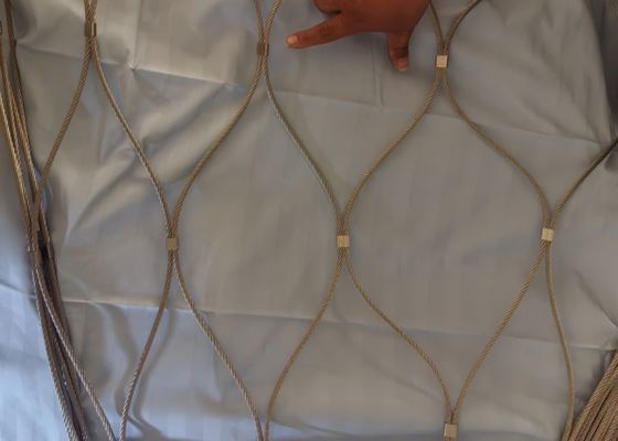 Beli Wire Rope Mesh Untuk Pagar Industri, Dinding Keamanan, dan Dekorasi Arsitektur online manufacture
