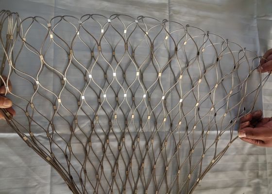 Buy Cable Mesh 20*20mm Wire Rope Mesh 7*19 Stainless Steel Rope Net online manufacture