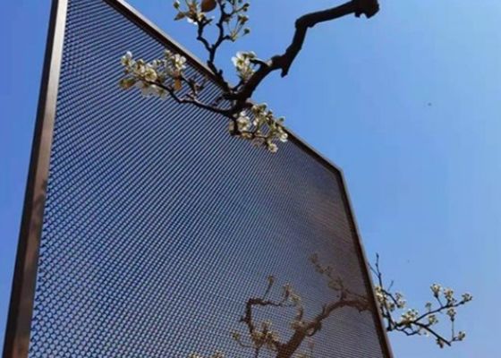 satın al Ss304 Metal Dekoratif Pirinç Tel Örgü Kumaş 1.8mm Otel Lobisi İçin online manufacture