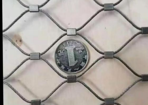 comprare Rete in cavo di acciaio inossidabile AISI316 da 25 mm per voliera per pappagalli online manufacture