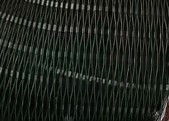 Buy Black Strength Furreled Weather Resistant Aviary Rope Netting Stainless Steel Rope Mesh for Bird Cages online manufacture