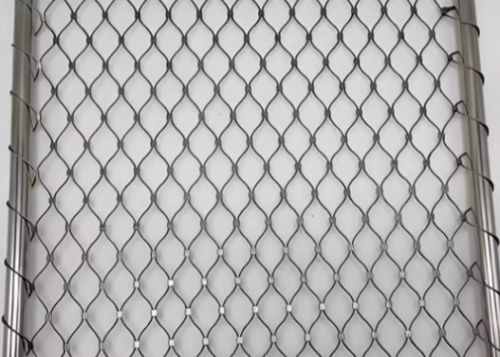 Buy Stainless Steel 304 Rope Netting 1.6mm Cable 52mm Mesh online manufacture