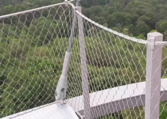 comprar Cercas de rede de corda de 40*40 mm para cercado de tigres e uso de protecção de aviários de animais online manufacture