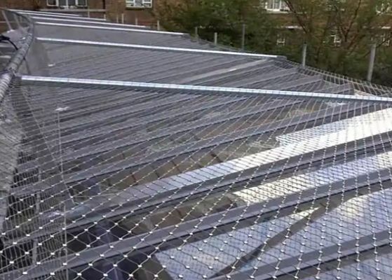 satın al Ss304 Çelik Halat Ağı Örgüsü 2.0mm 36mm Paslanmaz Güvenlik Çiti İçin online manufacture