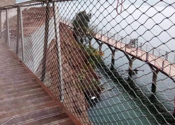 comprar Malha de Cabo de Aço Inoxidável 316, 3,2mm de Diâmetro, Malha de 55mm online manufacture