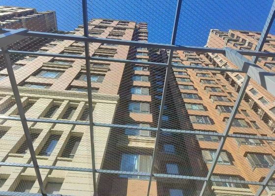 شراء Lightweight Flexible SS316 Wire Rope Mesh with Easy Installation for Security Fence online manufacture