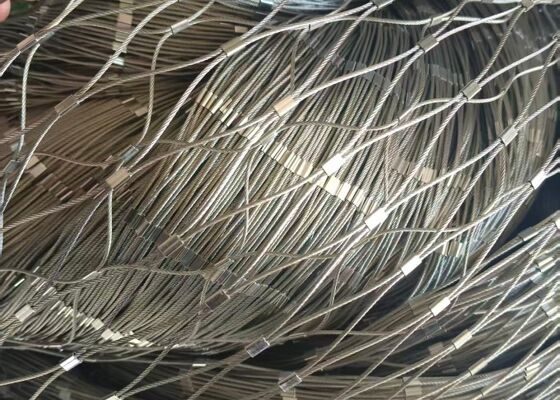 acheter Grillage en câble d'acier inoxydable pour enclos d'oiseaux et de perroquets de zoo online manufacture