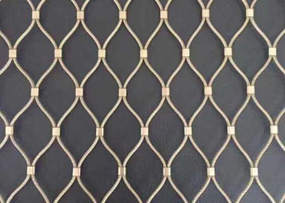 خرید شبکه طناب فولاد ضد زنگ با قدرت بالا برای حفاظت از طراحی معماری online manufacture