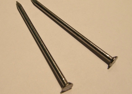 4cm 16D Galvanized Common Nails 20D Ring Shank Nails For Hard Wood