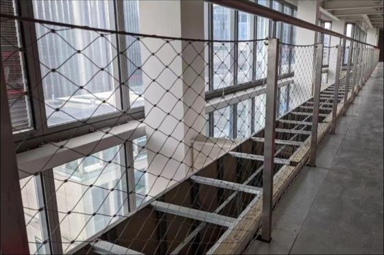 Good price Ελαφρύ βάρος 7 * 7 χάλυβα καλώδιο πλέγμα 1,5 mm ανοξείδωτο χάλυβα σχοινί πλέγμα σε απευθείας σύνδεση