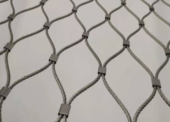 2.5mm Wire Balustrade Cable Mesh 40*40mm Diamond Cable Mesh
