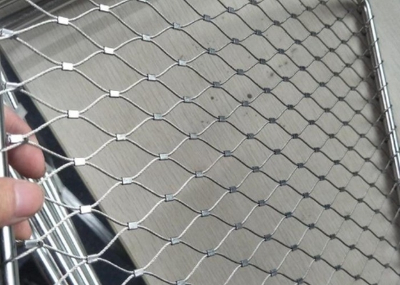 Griglia di cavi anti ruggine 50*50 in acciaio inossidabile