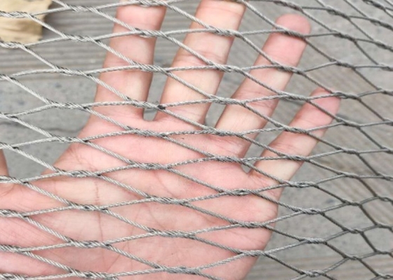 40*40 X Tend Cable Mesh 2.5mm Stainless Steel Cable Netting