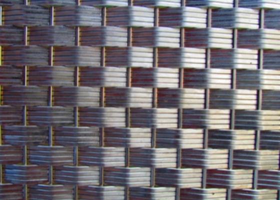 Crimping Weaving Decoration Wire Mesh 50x50 Copper Decorative Mesh