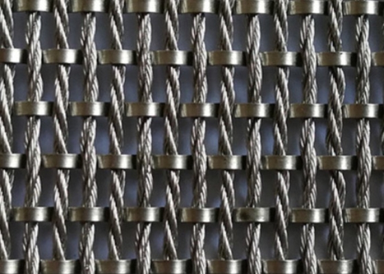 Weaving Decoration Wire Mesh 100*100mm Decorative Brass Mesh