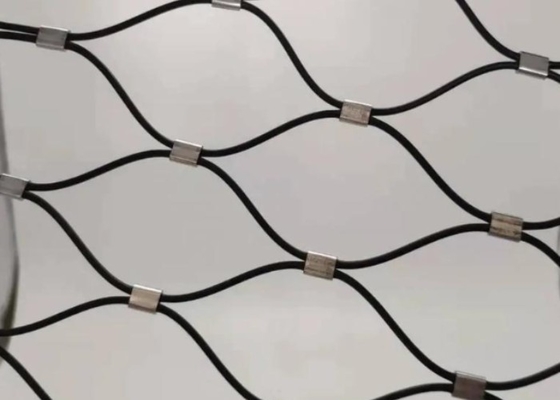 7x7 7x19 Balustrade Cable Mesh 1.5mm 316L Stainless Cable Mesh
