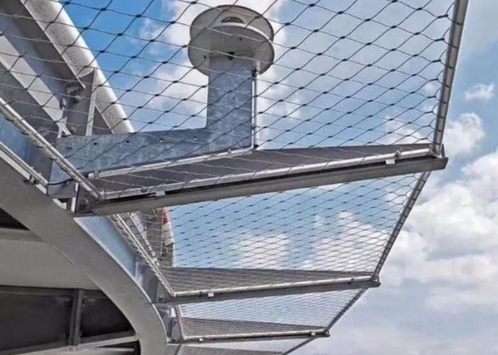 Silver Stainless Steel Hardware Cloth Customized Metal Wire Mesh