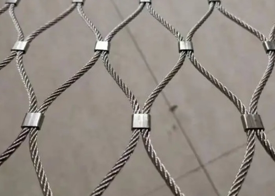 30*30 60*60 Balustrade Cable Mesh 2.5mm Stainless Steel Cable Mesh