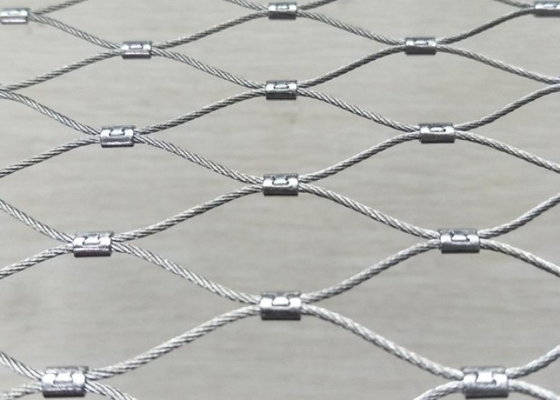 30*30 60*60 Balustrade Cable Mesh 2.5mm Stainless Steel Cable Mesh