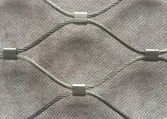 30*30 60*60 Balustrade Cable Mesh 2.5mm Stainless Steel Cable Mesh