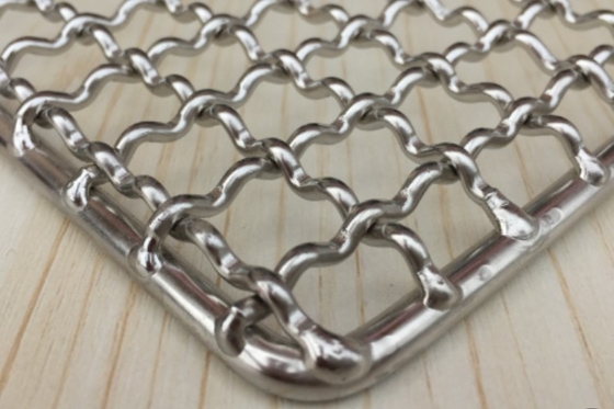 12x12 Inch BBQ Grill Metal Mesh Barbecue Grill Mesh Stainless Steel