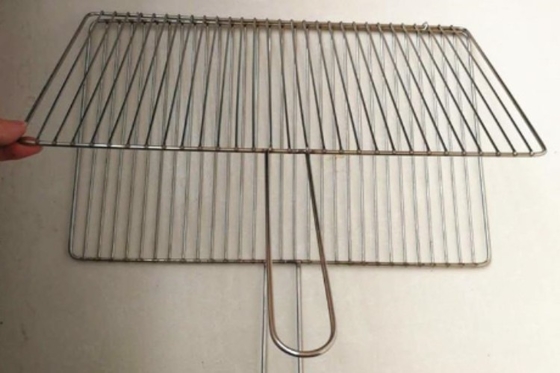 Rust Resistant Barbeque Net Steel Grill Net With Non Stick Coating