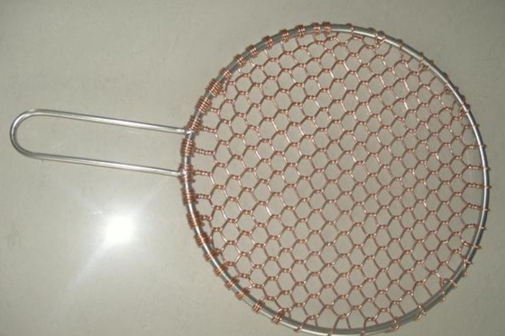 Square BBQ Grill Net Stainless Steel Grill Net 20/40 Mesh Size