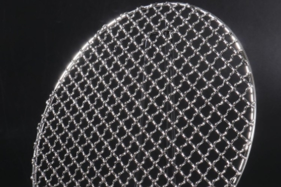 12x12 Inch BBQ Grill Metal Mesh Barbecue Grill Mesh Stainless Steel