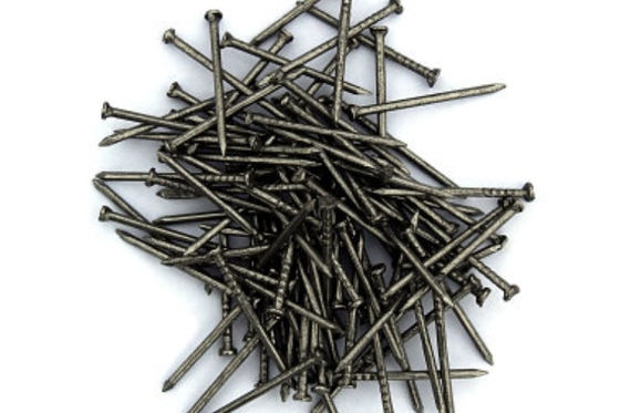 Shank Galvanized Round Wire Nails Smooth Wrought Iron Nails