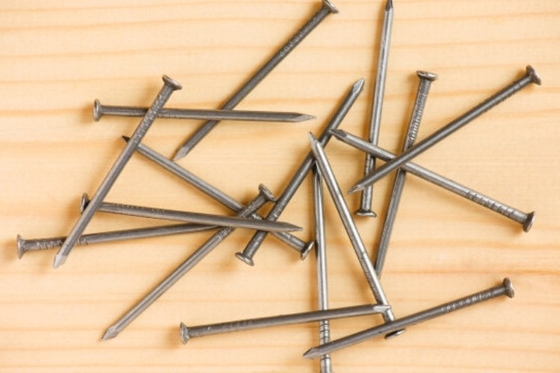 Construction Flat Head Galvanised Nails Rust Resistant Iron Nails