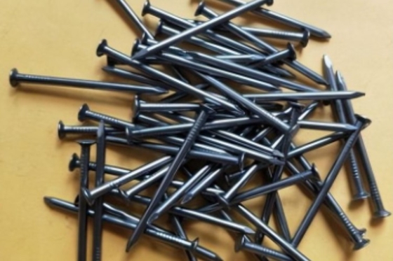 Flat Head Galvanized Nails 50mm Nails Baja Rustless Untuk Bangunan