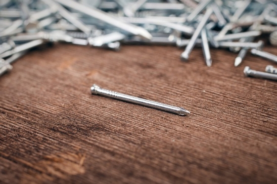 8D Galvanized Finish Nails 65mm 75mm 100mm Round Wire Nails