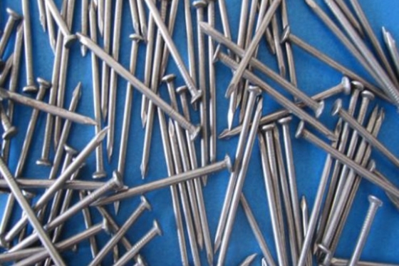 Flat Head Galvanized Nails 50mm Nails Baja Rustless Untuk Bangunan