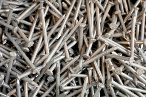 Flat Head Galvanized Nails 50mm Nails Baja Rustless Untuk Bangunan
