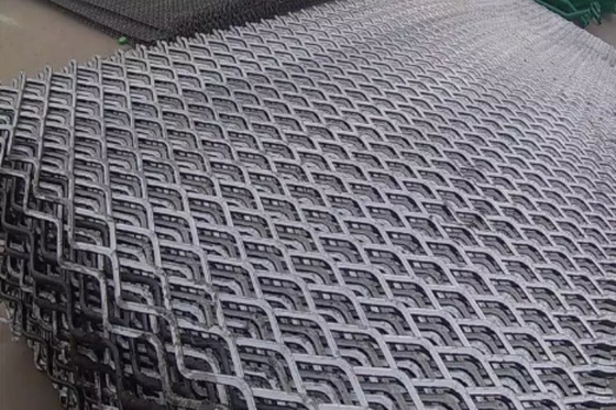Hexagonal Expanded Metal Screen Expanded Aluminum Screen For Architectural Sunshade