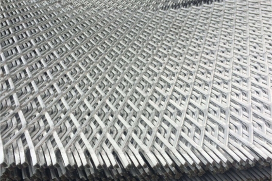 Lembar aluminium berlubang berlian 8mm Panel aluminium berlubang