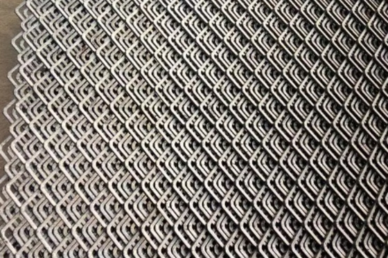 Hexagonal Expanded Metal Screen Expanded Aluminum Screen For Architectural Sunshade